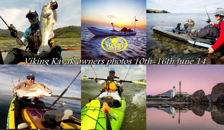 Viking Kayaks owners photos from around the globe 10th-16th June 14